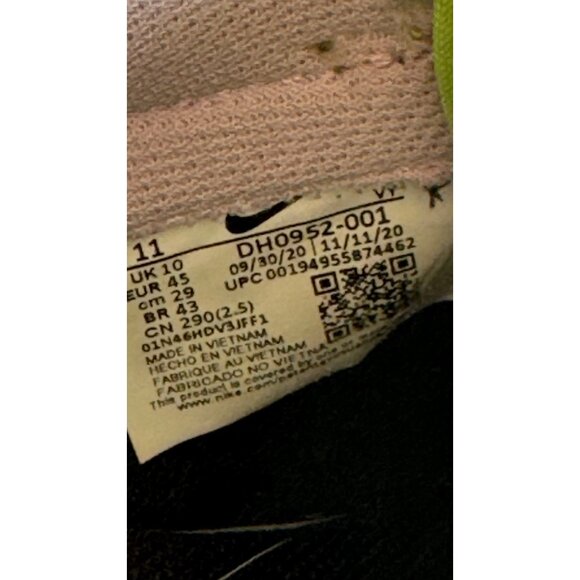 Nike Dunk Low Free.99 Black Multicolor Sneakers.Size 11 - Picture 7 of 13